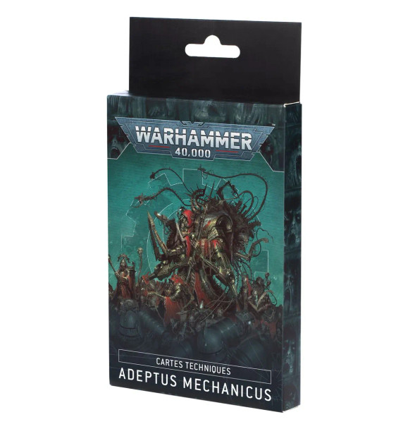 Games Workshop Warhammer 40K Adeptus Mechanicus: Datasheet Cards