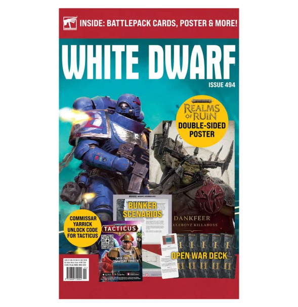 Games Workshop White Dwarf Issue 494