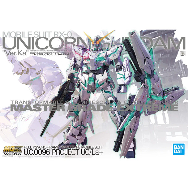 Bandai MGEX 1/100 Unicorn Gundam Ver.Ka