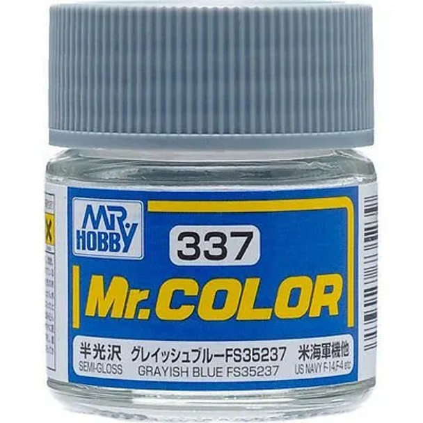 MRHC337 - Mr. Hobby Mr Color Grayish Blue FS35237 (Semi-Gloss/Aircraft) 10ml