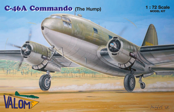 Valom 1/72 Curtiss C-46A Commando (The Hump)