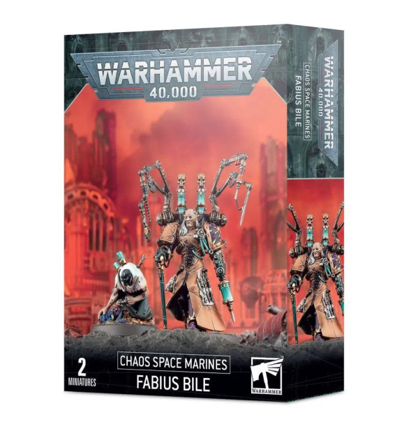 Games Workshop Warhammer 40K Chaos Space Marines: Fabius Bile