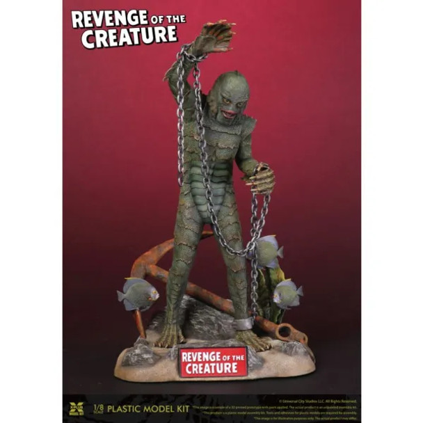 X-Plus 1/8 Revenge of the Creature Plastic Model Kit