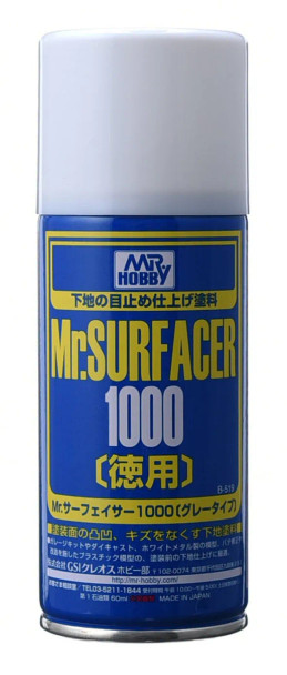 MRHB519 - Mr. Hobby Mr Surfacer Spray 1000