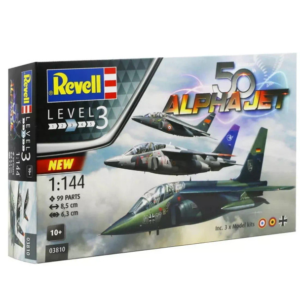 RAG03810 - Revell - 1/144 50th Anniversary Alpha Jet