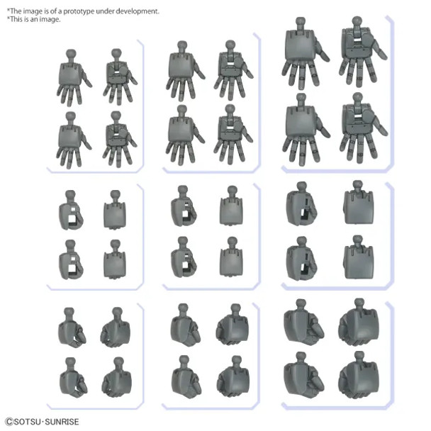 Bandai Option Parts Set Gunpla 04 (Build Hands Round)