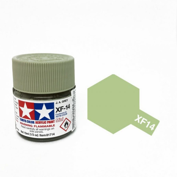 TAMXF14 - Tamiya - Flat IJA Gray Acrylic - 10mL Bottle