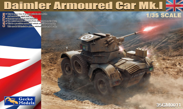 Gecko Models 1/35 Daimler Armoured Car Mk.I