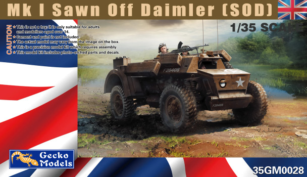 Gecko Models 1/35 Mk.I Sawn Off Daimler (SOD)