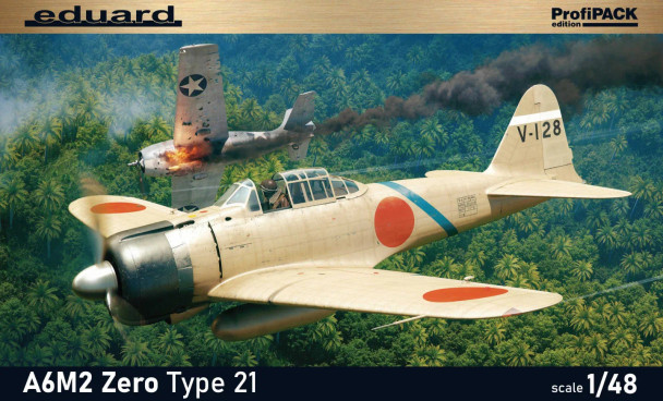 Eduard 1/48 A6M2 Zero Type 21 ProfiPACK