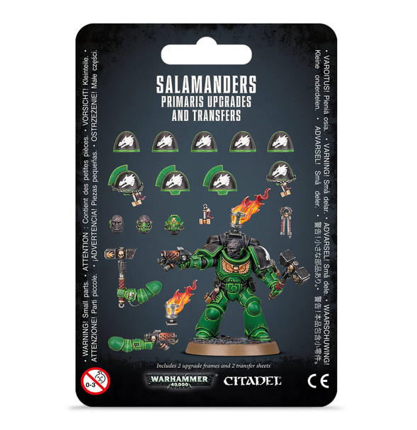 Games Workshop Warhammer 40K Salamanders Primaris Upgrades and Transfers