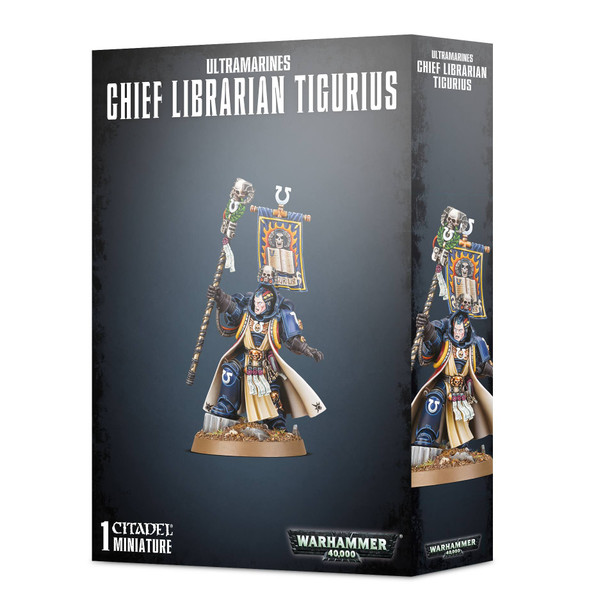 Games Workshop Warhammer 40K Space Marines Ultramarines Chief Librarian Tigurius