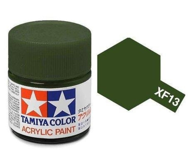 TAMXF13 - Tamiya - IJA Flat Dark Green Acrylic - 10mL Bottl e