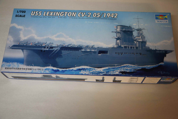 TRP05716 - Trumpeter 1/700 USS Lexington CV-2 05/1942 - WWWEB10110875