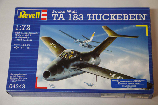 RAG04343 - Revell 1/72 Focke Wulf TA 183 "Huckebein" - WWWEB10110995