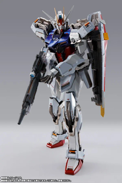 Bandai Tamashii Nations Metal Build - Strike Gundam Heliopolis Roll Out Ver.-Gundam Seed