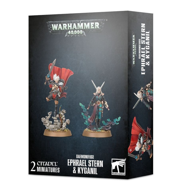 Games Workshop Warhammer 40K Adepta Sororitas Ephrael Stern and Kyganil