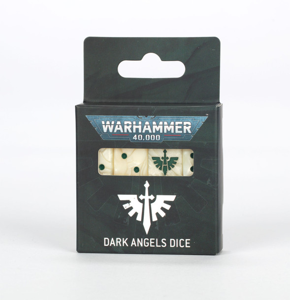 GAM44-42 - Games Workshop Warhammer 40K Dark Angels Dice