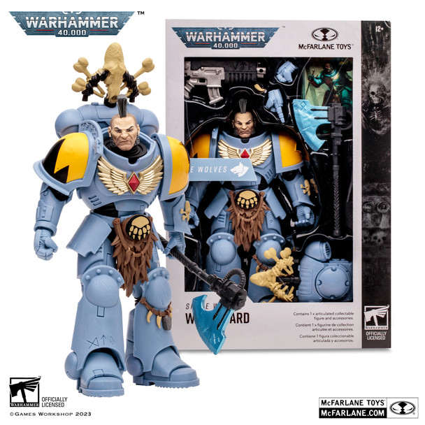McFarlane Toys Warhammer 40K Space Wolves Wolf Guard