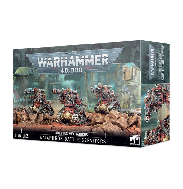 GAM59-14 - Games Workshop Warhammer 40K Adeptus Mechanicus Kataphron Battle Servitors