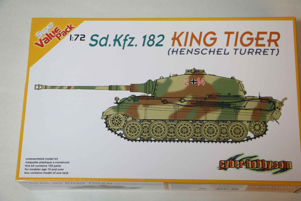 CYB7511 - Cyber Hobby 1/72 Sd.Kfz.182 King Tiger (Henschel Turret) - WWWEB10111068