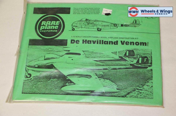 RAR003 - Rare Plane 1/72 De Havilland Venom - WWWEB10111072