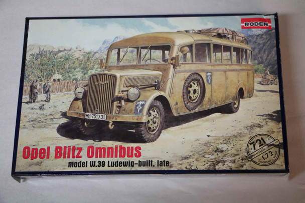 ROD721 - Roden 1/72 Opel Blitz Omnibus W.39 Ludewig late WWWEB10112165