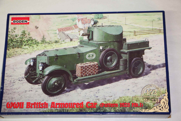 ROD731 - Roden 1/72 Pattern 1920 Mk.1 Armoured Car WWWEB10112163