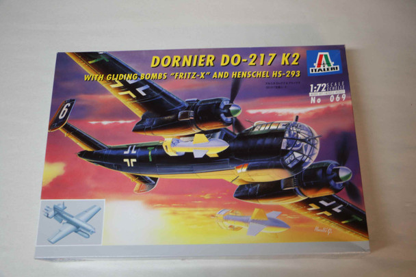 ITA069 - Italeri - 1/72 Dornier Do-217 K2 w/Gliding bombs 'Fritz-X' & Henschel HS-293 WWWEB10112174