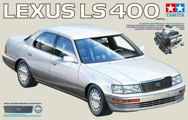 TAM24114 - Tamiya 1/24 Lexus LS400