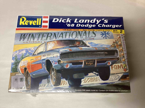 RMX85-2573 - Revell 1/25 Dick Landy's 68 Dodge Charger - WWWEB10112229