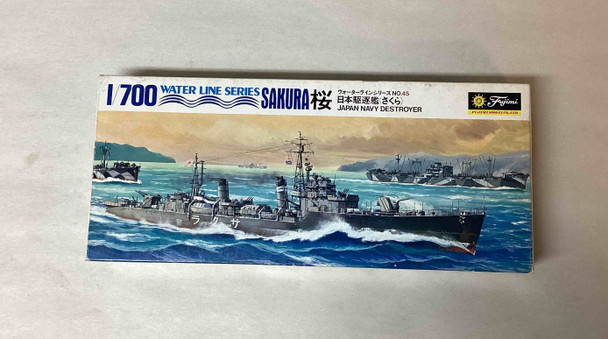FUJWL.D045 - Fujimi 1/700 Sakura Japan Navy Destroyer WWWEB10112250