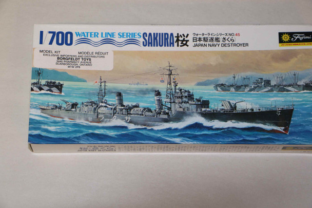 FUJWL.D045 - Fujimi 1/700 Sakura Japan Navy Destroyer WWWEB10112250