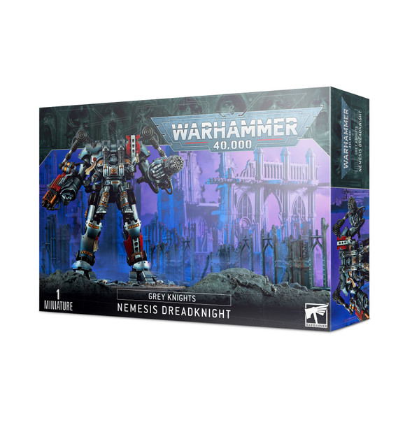 GAM57-10 - Games Workshop Warhammer 40K Grey Knights Nemesis Dreadknight