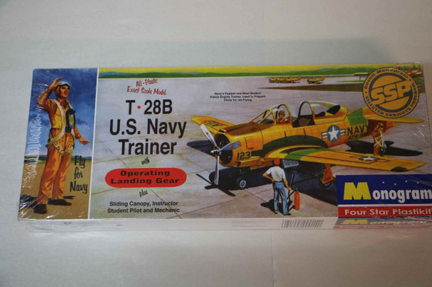 MON85-0014 - Monogram 1/48 T-28B U.S. Navy Trainer - WWWEB10112442