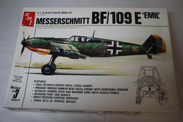 AMT7202 - AMT 1/32 Messerschmitt Bf/109 E 'Emil' - WWWEB10112541