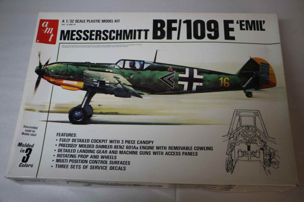 AMT7202 - AMT 1/32 Messerschmitt Bf/109 E 'Emil'