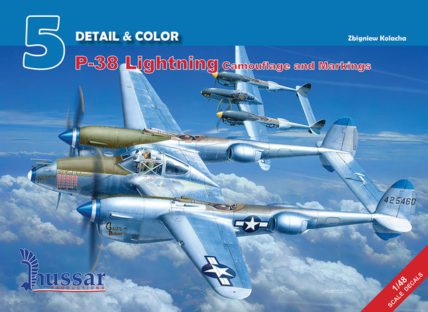 Hussar Productions Detail and Color 5 - P-38 Camouflage and Markings