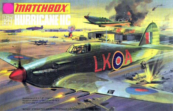 MATPK-11 - Matchbox 1/72 Hawker Hurricane IIC