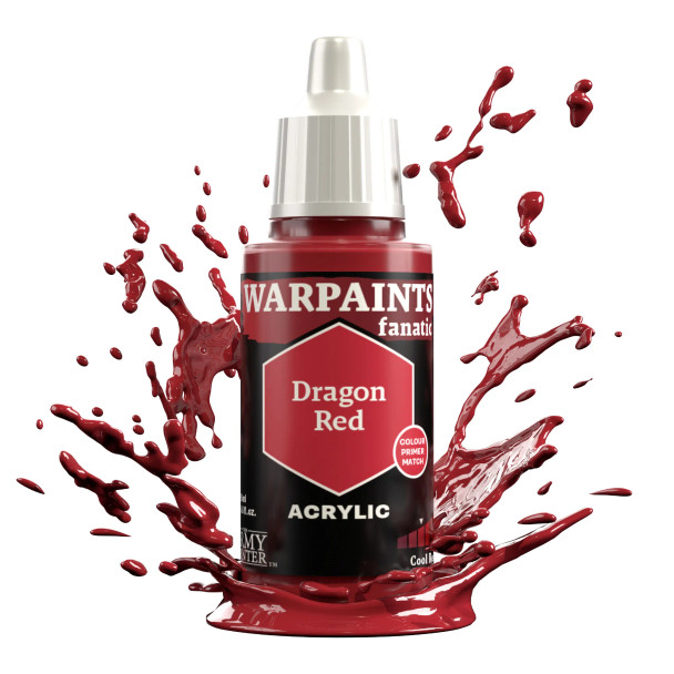 WP3117 The Army Painter Warpaints Fanatic  Dragon Red