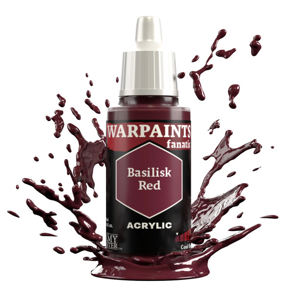 WP3115 The Army Painter Warpaints Fanatic  Basilisk Red