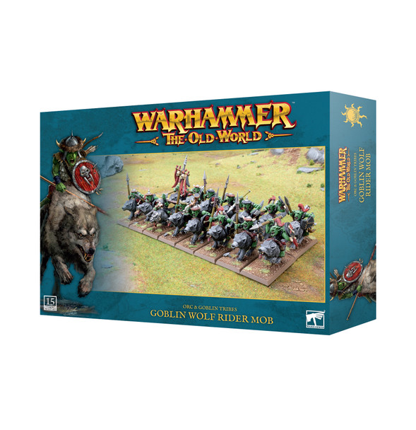 Games Workshop The Old World Goblin Wolf Rider Mob