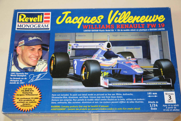 RAG07211 - Revell 1/24 Jacques Villeneuve Williams Renault FW 19 -Limited Edition - WWWEB10112681