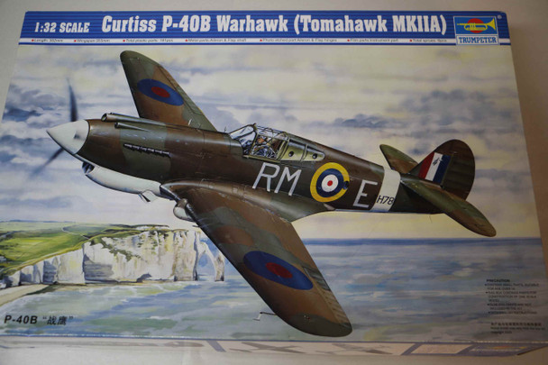 TRP02228 - Trumpeter 1/32 P-40B Warhawk (Tomahawk MkIIA) - WWWEB10112774