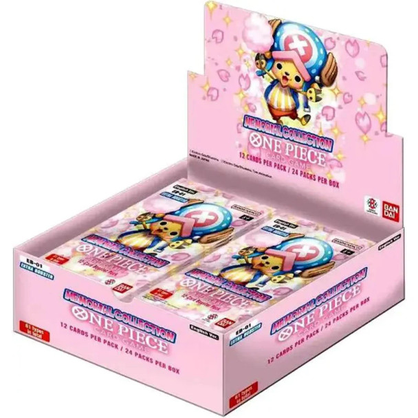 One Piece CG EB-01: Extra Booster Memorial Collection Box