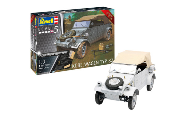 RAG03500 - Revell - 1/9 Kubelwagen Typ 82 Platinum Edition