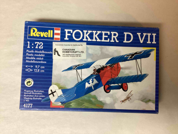 RMX4177 - Revell 1/72 Fokker D.VII - WWWEB10113045