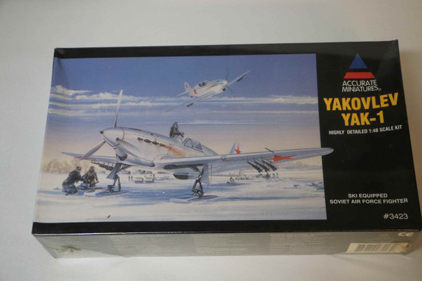 ACC3423 - Accurate Miniatures 1/48 Yakovlev YAK-1 (Ski Equipped) - WWWEB10113277