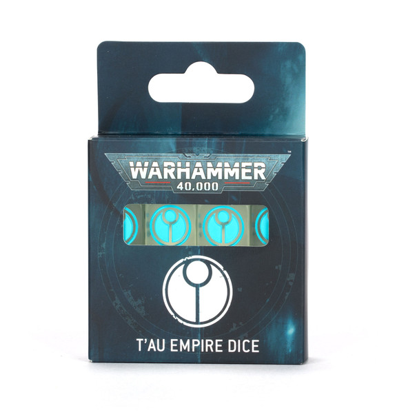 GAM56-31 - Games Workshop Warhammer 40K T'au Empire Dice