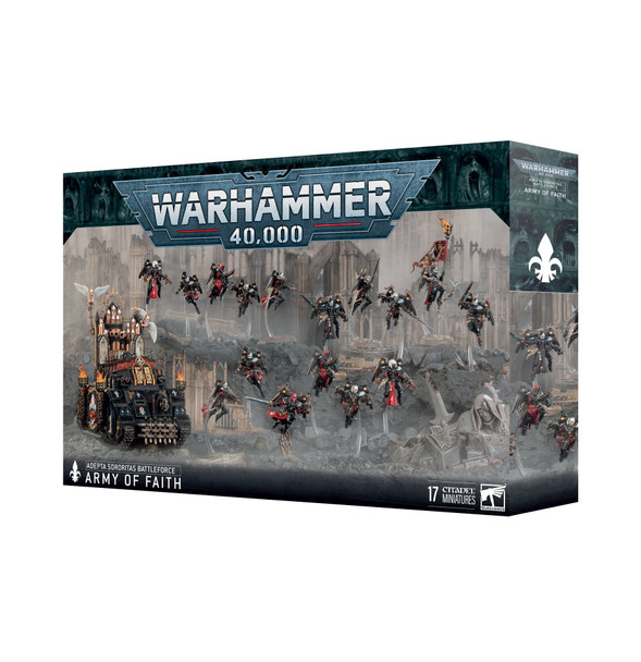 Games Workshop Warhammer 40K Adepta Sororitas Army of Faith